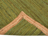 White Beige Jute Braided Runner Rugfor Living Room – 60 x 96 handmade by LoomifyHome