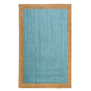 White Beige Jute Braided Runner Rugfor Living Room – 72 x 96 handmade by LoomifyHome