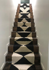 Beige Jute Braided Stair Runnerfor Living Room – 4 x 6 handmade by LoomifyHome