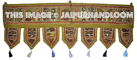 Indian Doorway Hangings Bohemian Window Decor – Valance