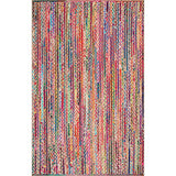 Beige Blue Jute Braided Oval Rugfor Living Room – 36 x 48 handmade by LoomifyHome