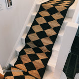 Beige Jute Braided Stair Runnerfor Living Room – 7 x 11 handmade by LoomifyHome