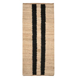 Beige Jute Braided Stair Runnerfor Living Room – Coastal handmade by LoomifyHome