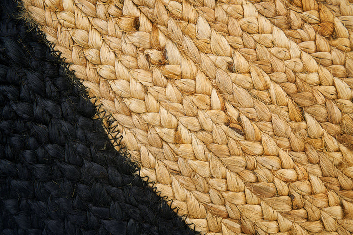 Multicolor Jute Braided Oval Rugfor Living Room handmade by LoomifyHome