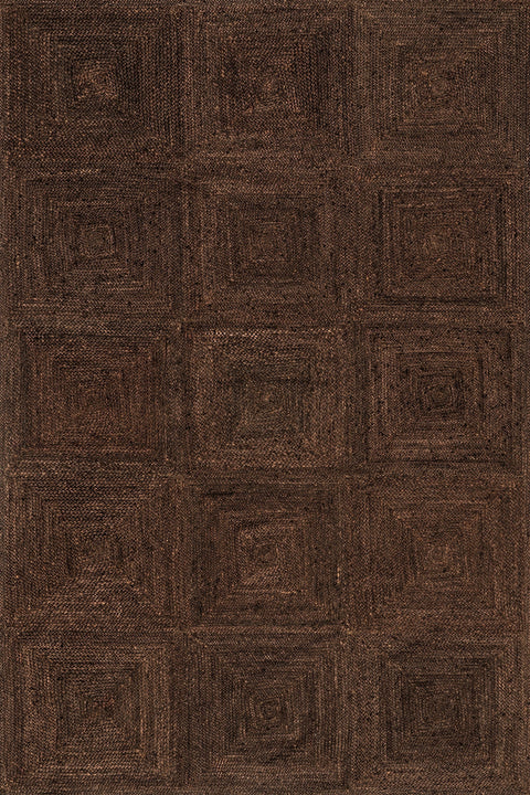 White Beige Jute Braided Runner Rugfor Living Room – 84 x 120 handmade by LoomifyHome