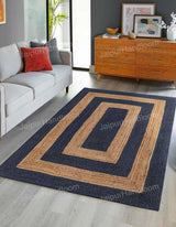Beige Jute Braided Runner Rugfor Living Room – Farmhouse handmade by LoomifyHome