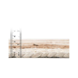 White Beige Jute Braided Round Rugfor Living Room – Round handmade by LoomifyHome