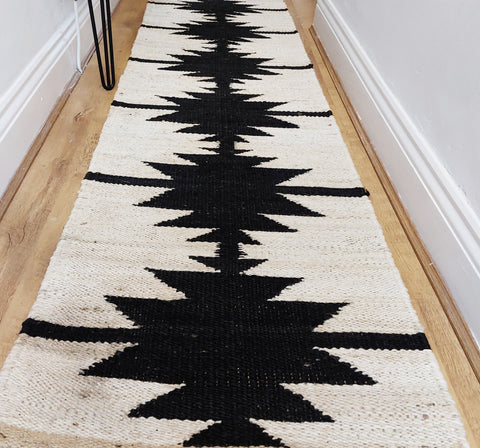 Beige Jute Braided Stair Runnerfor Living Room – 36 x 48 handmade by LoomifyHome