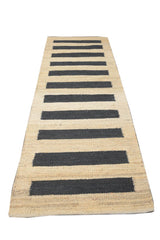 Beige Jute Braided Stair Runnerfor Living Room – Bedroom Ready handmade by LoomifyHome