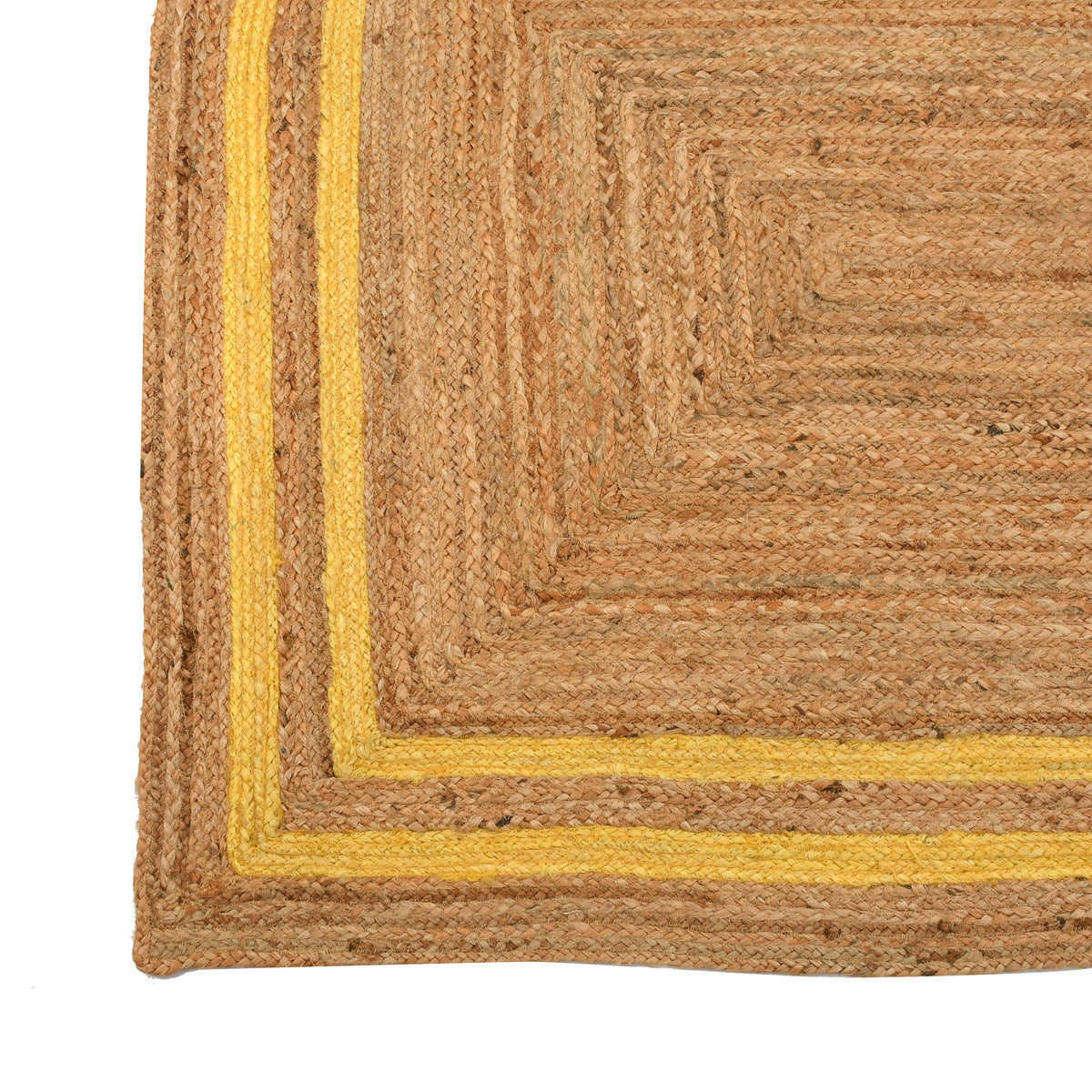 White Beige Jute Braided Runner Rugfor Living Room – Bedroom Ready handmade by LoomifyHome