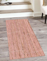 Beige Jute Braided Doormatfor Living Room – 5x10 handmade by LoomifyHome