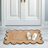 Beige Jute Braided Runner Rugfor Living Room – 4x8 handmade by LoomifyHome
