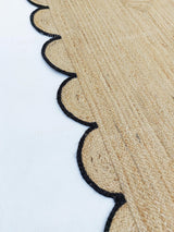Beige Jute Braided Runner Rugfor Living Room – 4x8 handmade by LoomifyHome