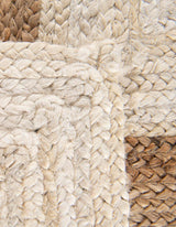 Beige Jute Braided Doormatfor Living Room – Farmhouse handmade by LoomifyHome