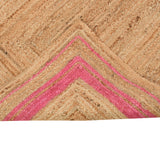 White Beige Jute Braided Stair Runnerfor Living Room handmade by LoomifyHome
