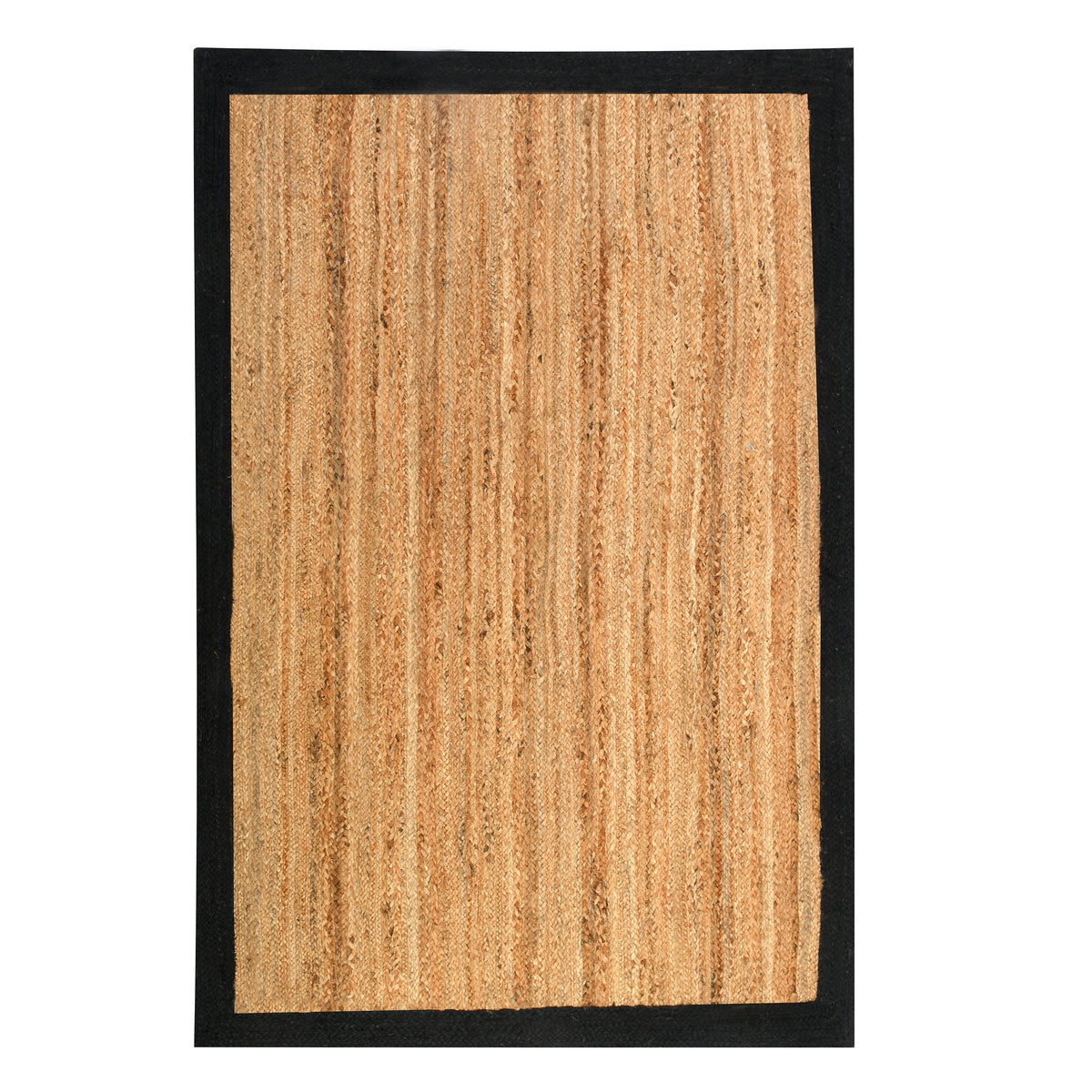 White Beige Jute Braided Runner Rugfor Living Room – 4 x 6 handmade by LoomifyHome