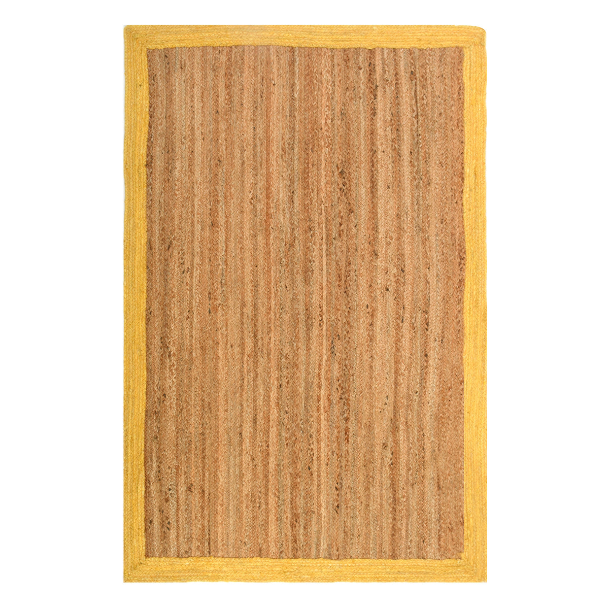 White Beige Jute Braided Runner Rugfor Living Room – 4 x 5 handmade by LoomifyHome