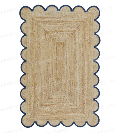Beige Jute Braided Doormatfor Living Room – Bedroom Ready handmade by LoomifyHome
