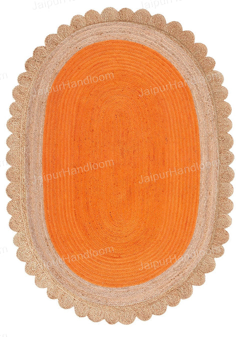 Multicolor Jute Braided Doormatfor Living Room – 3 x 4 handmade by LoomifyHome