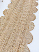 Beige Jute Braided Runner Rugfor Living Room – 12 x 15 handmade by LoomifyHome