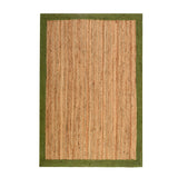 White Beige Jute Braided Runner Rugfor Living Room – 48 x 60 handmade by LoomifyHome