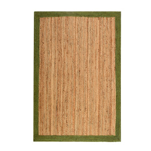 White Beige Jute Braided Runner Rugfor Living Room – 48 x 60 handmade by LoomifyHome