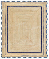 Beige Jute Braided Doormatfor Living Room – 36 x 48 handmade by LoomifyHome