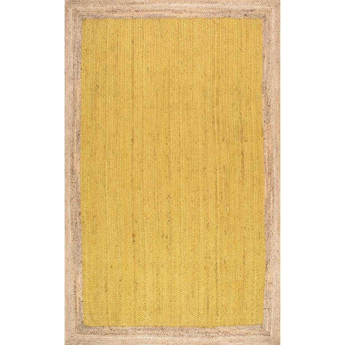 Beige Blue Jute Braided Runner Rugfor Living Room – 60 x 84 handmade by LoomifyHome