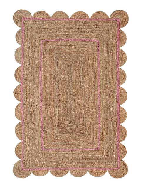 Beige Blue Jute Braided Runner Rugfor Living Room – Bedroom Ready handmade by LoomifyHome