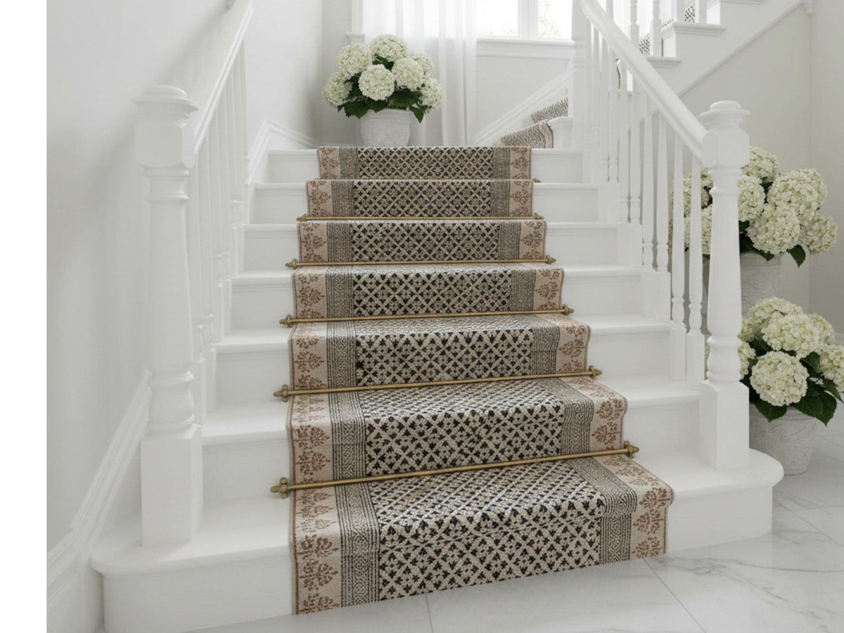 Multi Sizes Runner Rug for Stairs | Handwoven Indian Kilim  Eco-Friendly & Sustainable | Kitchen, Bedside, Hallway, Entry,
