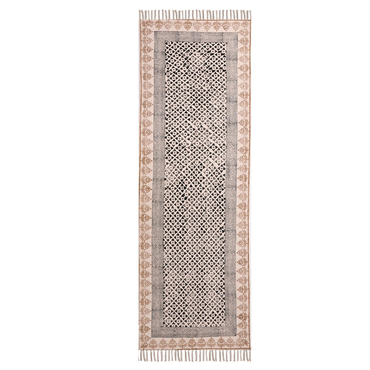Multi Sizes Runner Rug for Stairs | Handwoven Indian Kilim  Eco-Friendly & Sustainable | Kitchen, Bedside, Hallway, Entry,