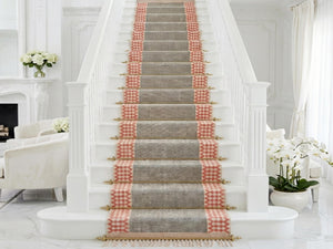 Handwoven Cotton Runner For Hallway , Stair Runner Rug, Handwoven Stair Runner, Bedroom Entryway Kitchen Kilim Runner, Boho