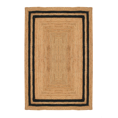 White Beige Jute Braided Runner Rugfor Living Room – 2 x 3 handmade by LoomifyHome