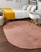 Multicolor Jute Braided Doormatfor Living Room – Bedroom Ready handmade by LoomifyHome