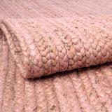 Multicolor Jute Braided Doormatfor Living Room – Bedroom Ready handmade by LoomifyHome