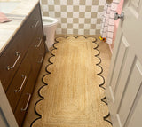 Beige Jute Braided Runner Rugfor Living Room – 3 x 5 handmade by LoomifyHome