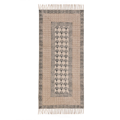 Cotton Braided Runner Rugfor Living Room handmade by LoomifyHome