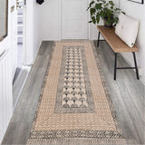 Cotton Braided Runner Rugfor Living Room handmade by LoomifyHome