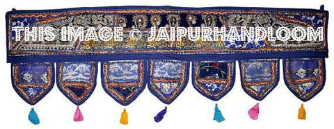 Multicolor Cotton Embroidered Door Toran & Window Valance – Design DC873