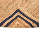White Beige Jute Braided Runner Rugfor Living Room – Living Room Ready handmade by LoomifyHome