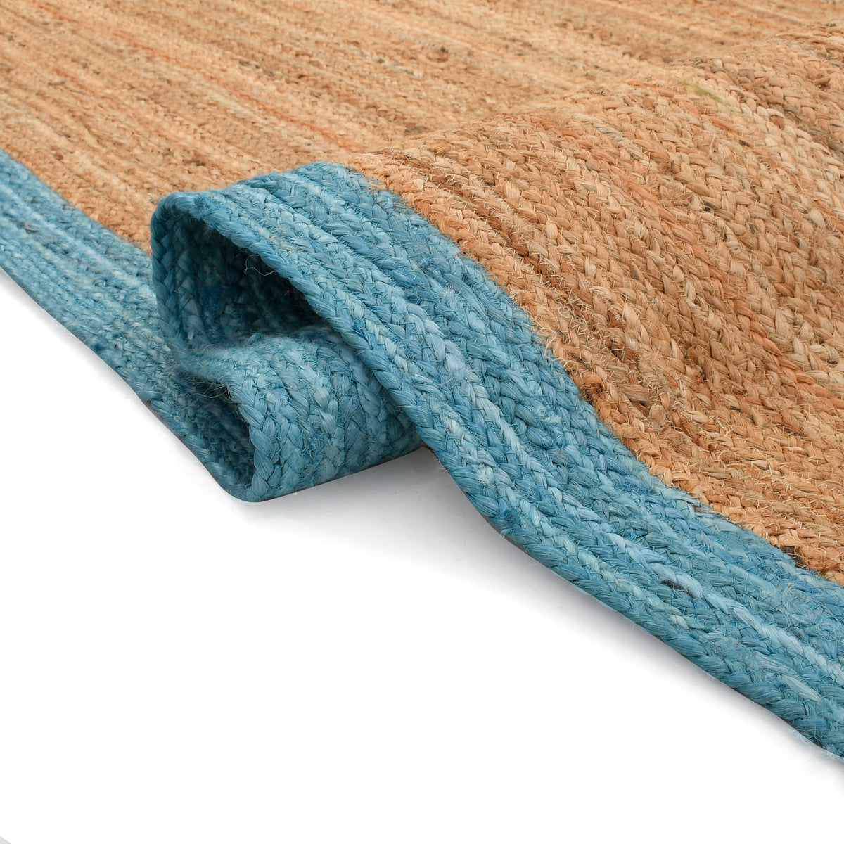 White Beige Jute Braided Stair Runnerfor Living Room – Bohemian handmade by LoomifyHome