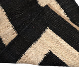 Black Beige Jute Braided Stair Runnerfor Living Room – Bohemian handmade by LoomifyHome