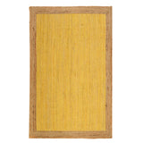 White Beige Jute Braided Runner Rugfor Living Room – 6 x 8 handmade by LoomifyHome