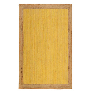 White Beige Jute Braided Runner Rugfor Living Room – 6 x 8 handmade by LoomifyHome