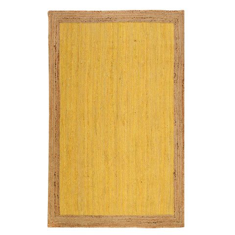 White Beige Jute Braided Runner Rugfor Living Room – 6 x 8 handmade by LoomifyHome