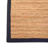 White Beige Jute Braided Runner Rugfor Living Room – 3 x 5 handmade by LoomifyHome