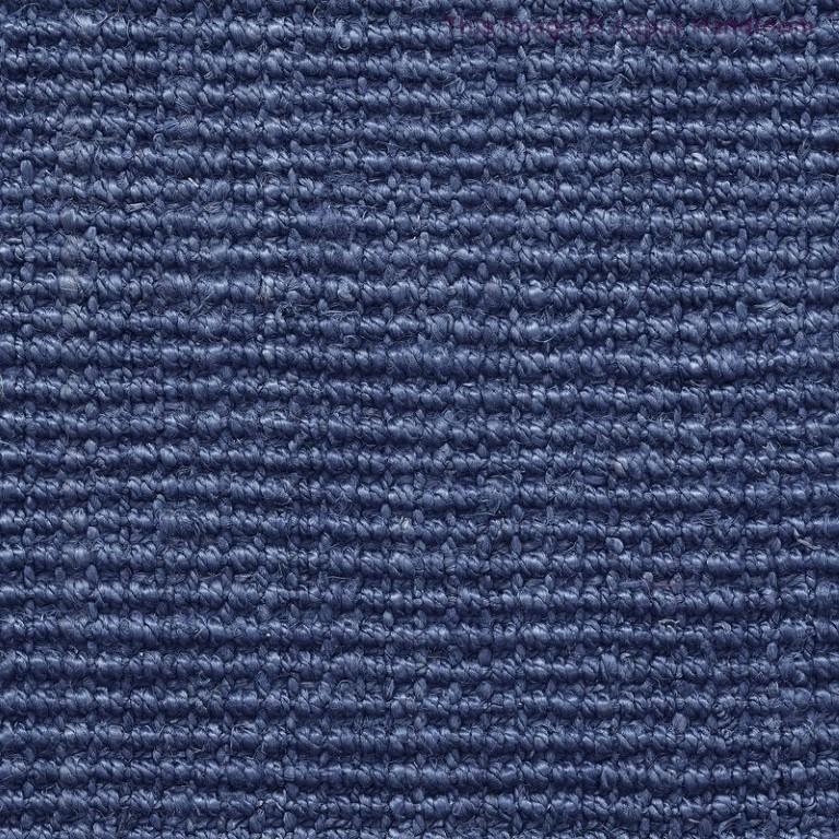 Beige Blue Jute Braided Runner Rugfor Living Room – 2 x 10 handmade by LoomifyHome