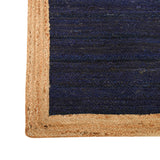 White Beige Jute Braided Runner Rugfor Living Room – 60 x 84 handmade by LoomifyHome