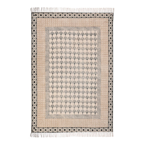 Jute Braided Area Rugfor Living Room – Modern handmade by LoomifyHome