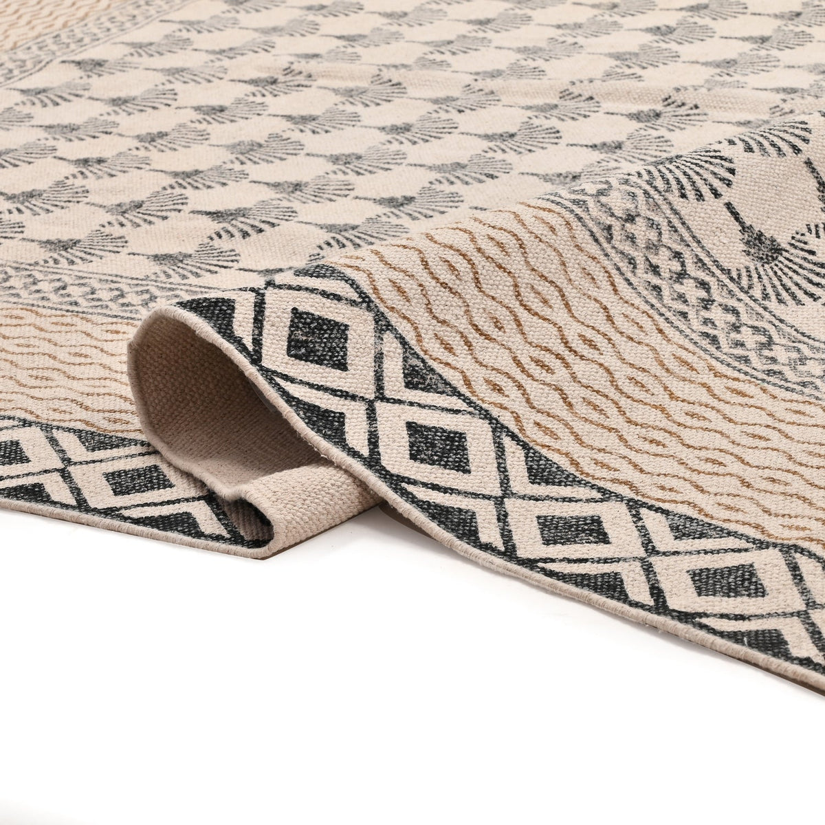 Jute Braided Area Rugfor Living Room – Modern handmade by LoomifyHome
